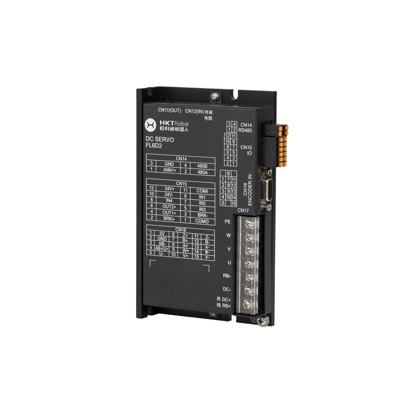 1000W AGV Low Voltage Servo Driver Motor Controller Support Absolute and Incremental Encoder FL6D2Z1-A00