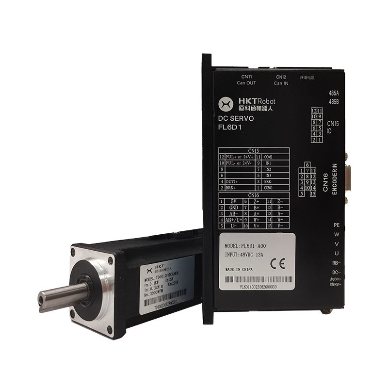 400W BLDC Servo Driver Hybrid Intelligent Servo Motor 3000 RPM