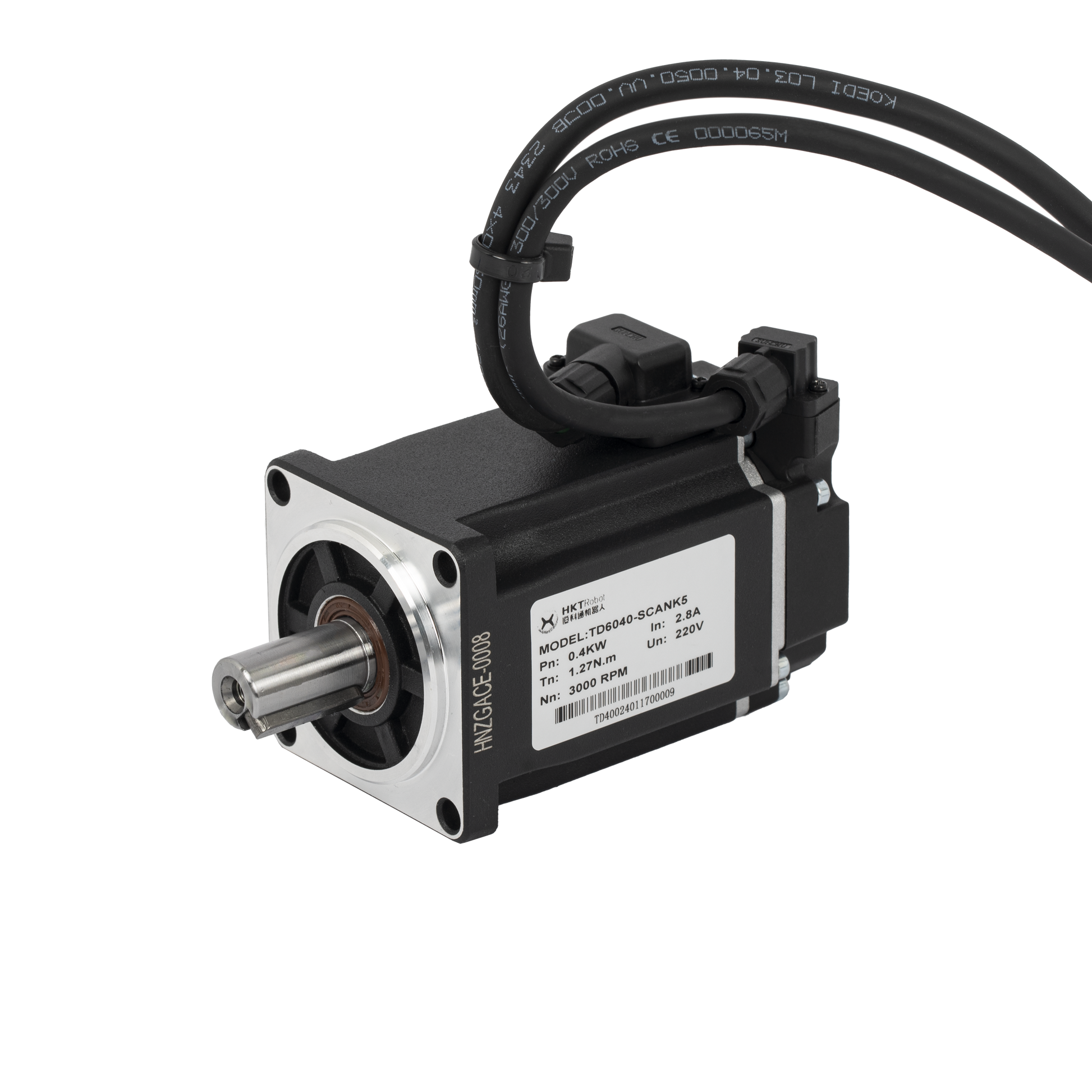 400W General RS485 220V High Voltage Servo Driver and Motor Set DL4