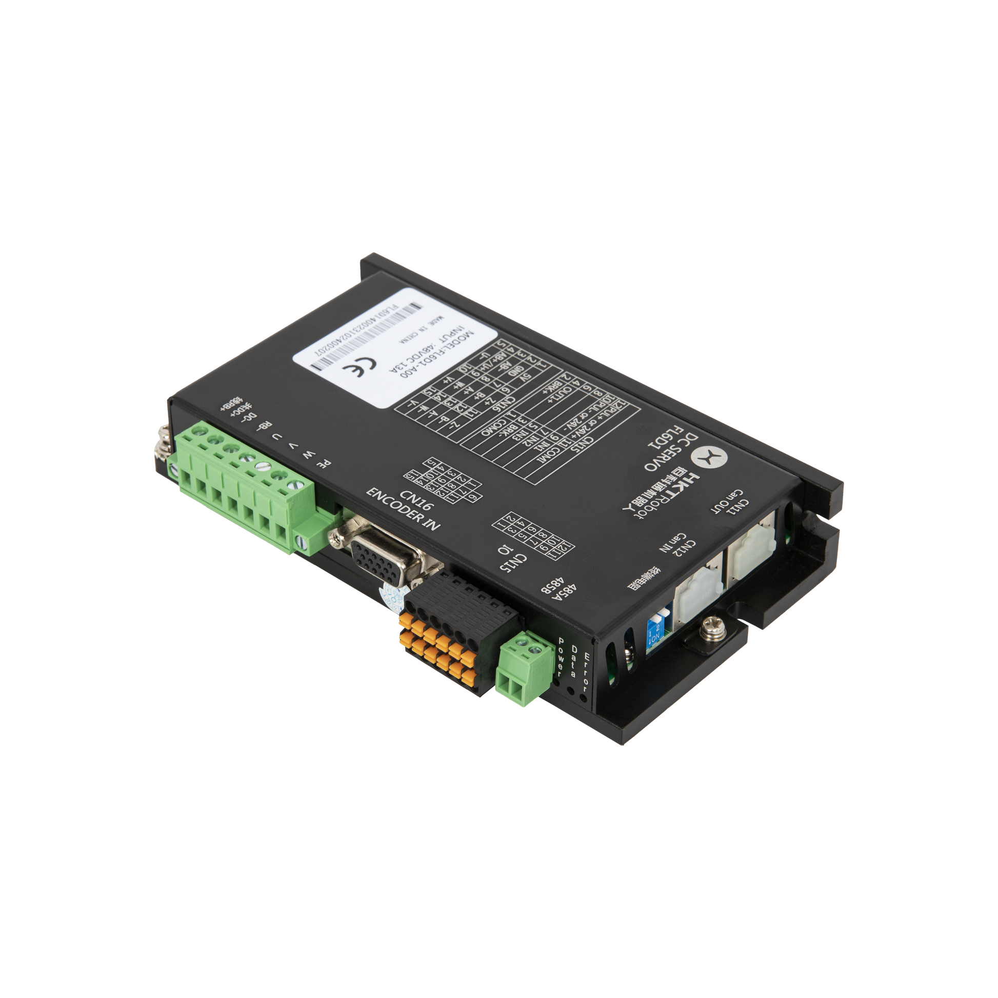 400W RS485 AGV Low Voltage Servo Motor Driver System Support Absolute and Incremental Encoder FL6D1Z1-A00
