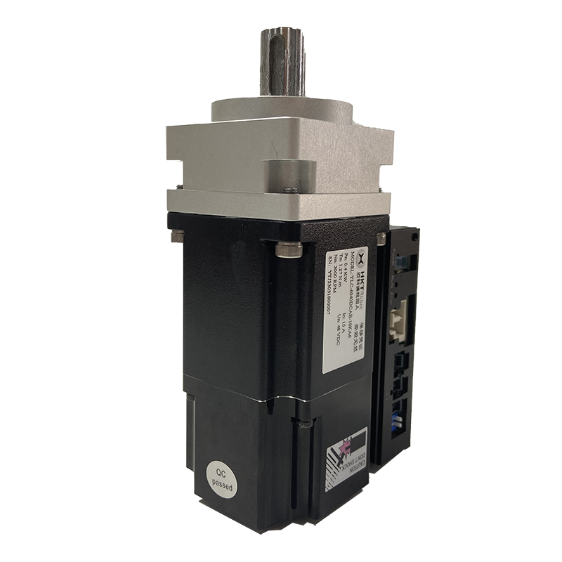 400W DC 48V 1:64 减速比 一体化电机驱动伺服 AGV 高速