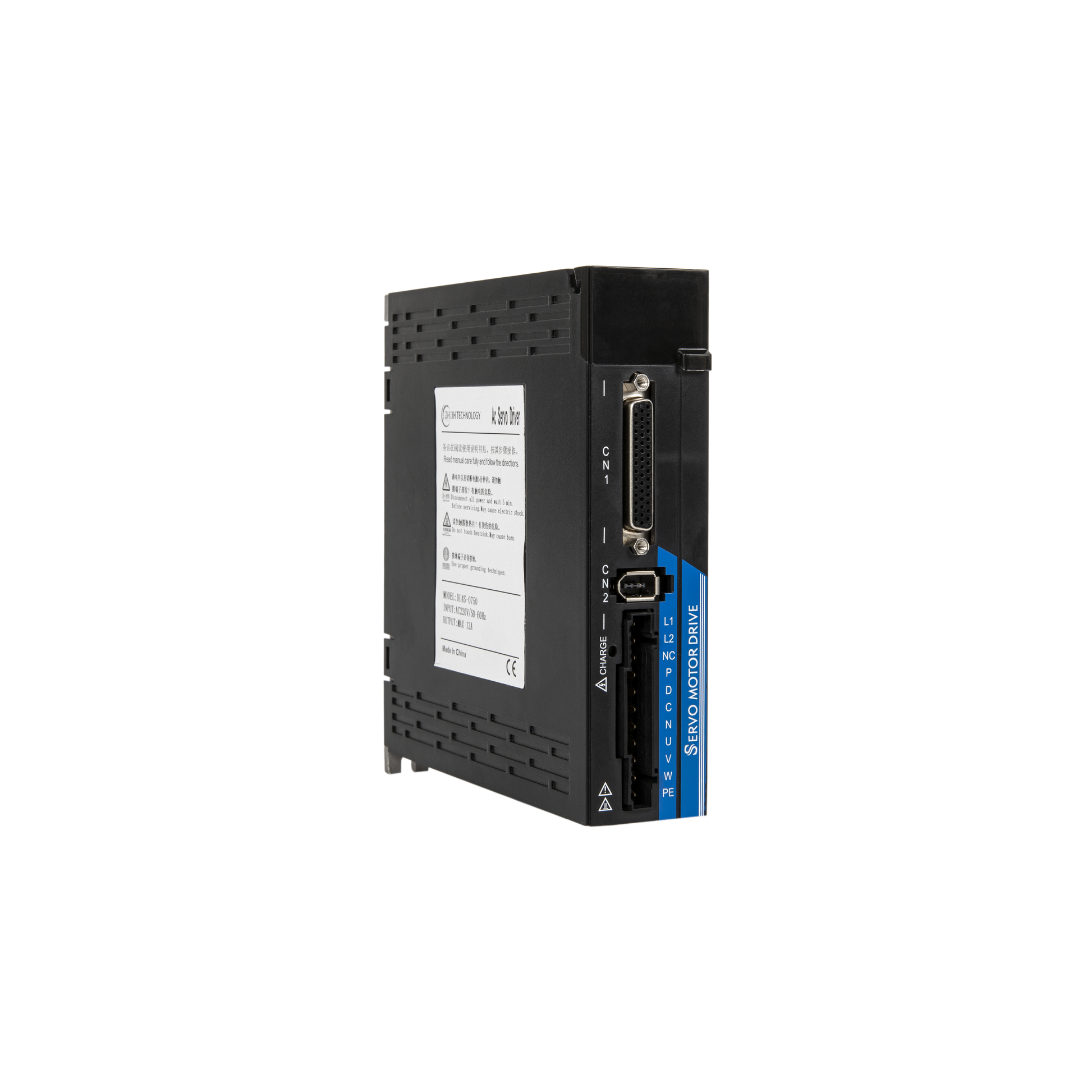 750W General RS485 220V High Voltage Servo Driver and Motor Set DL4